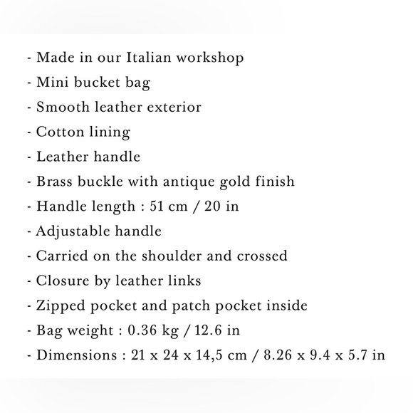 Sezane Farrow Mini Leather Bag NEW Bright Orange Red - Picture 11 of 11